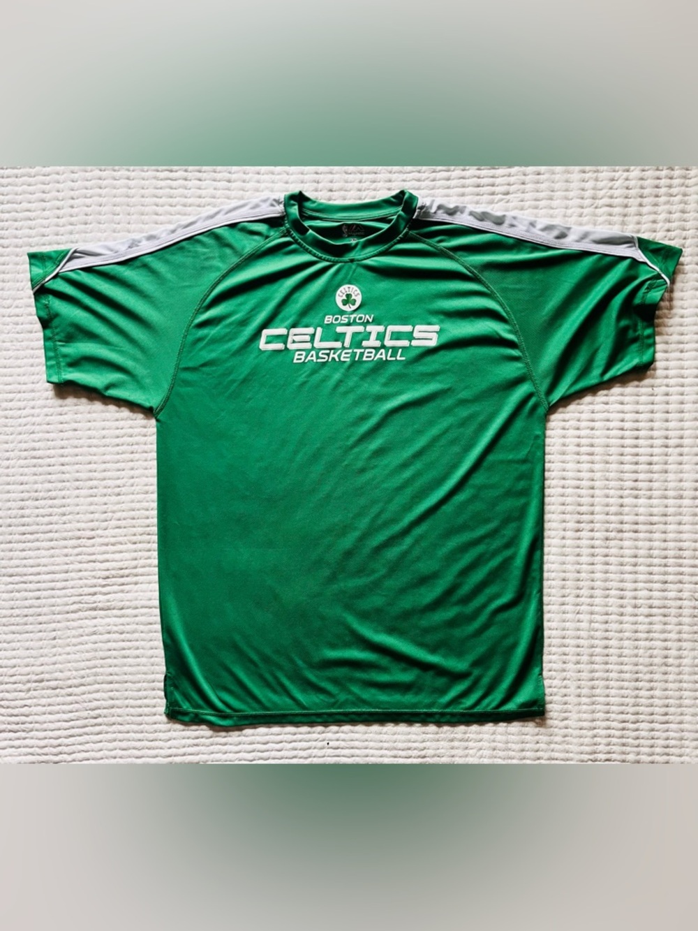 Majestic Green NBA Boston Celtics Team Logo Jersey Tee